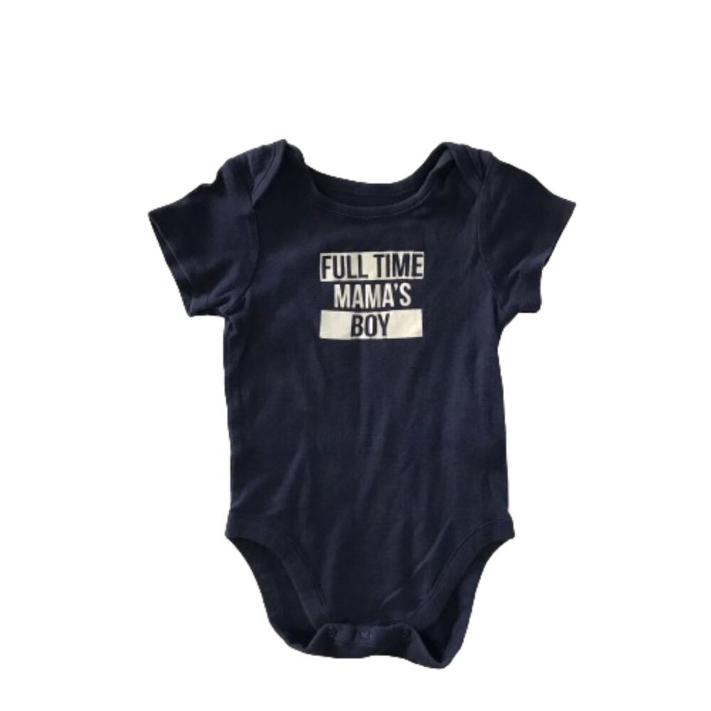 6/$25 Children's Place Mama's Boy Onsie 18-24 mos